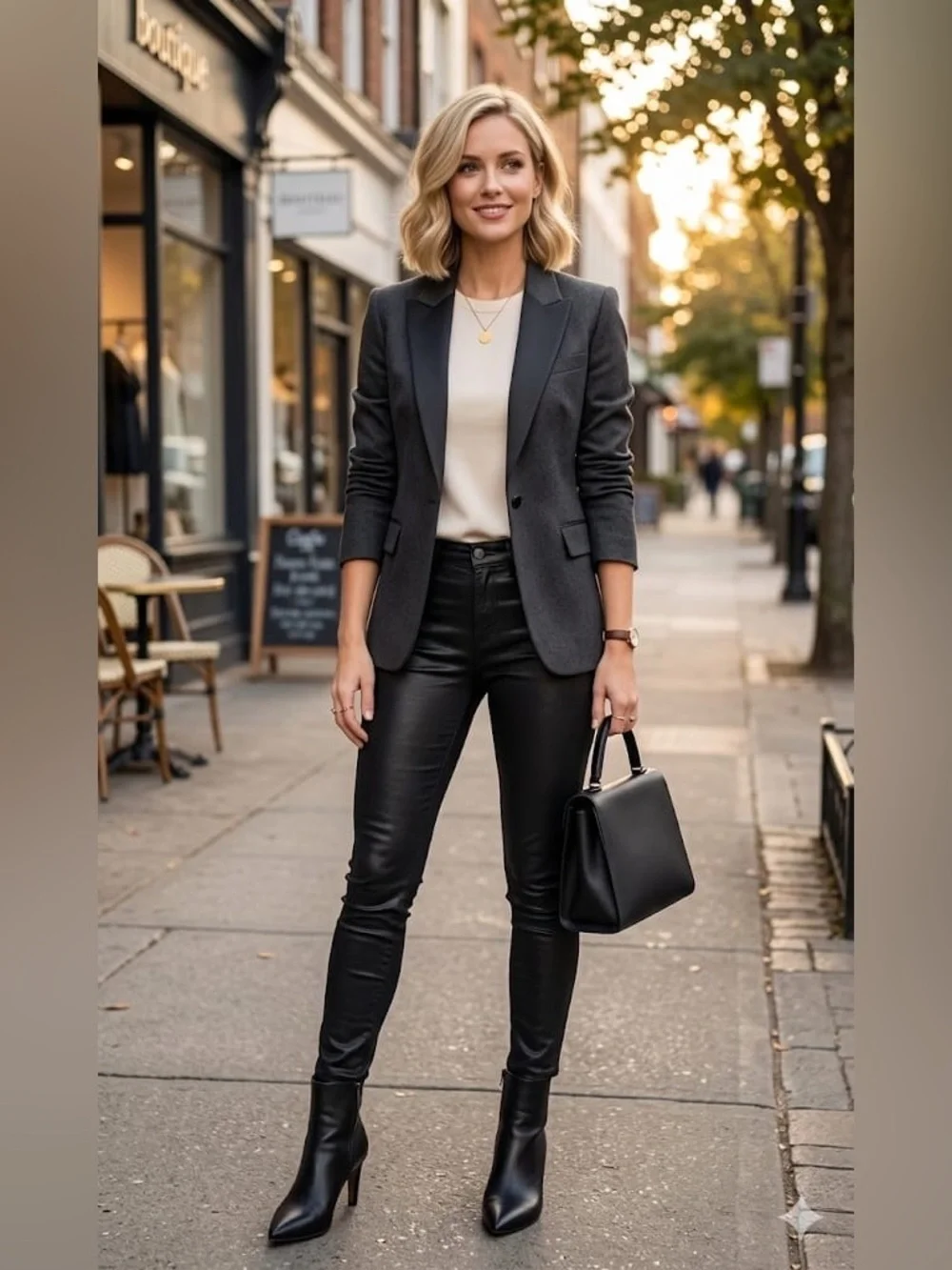 7 For All Mankind Black Skinny Jeans - Picture 1 of 12